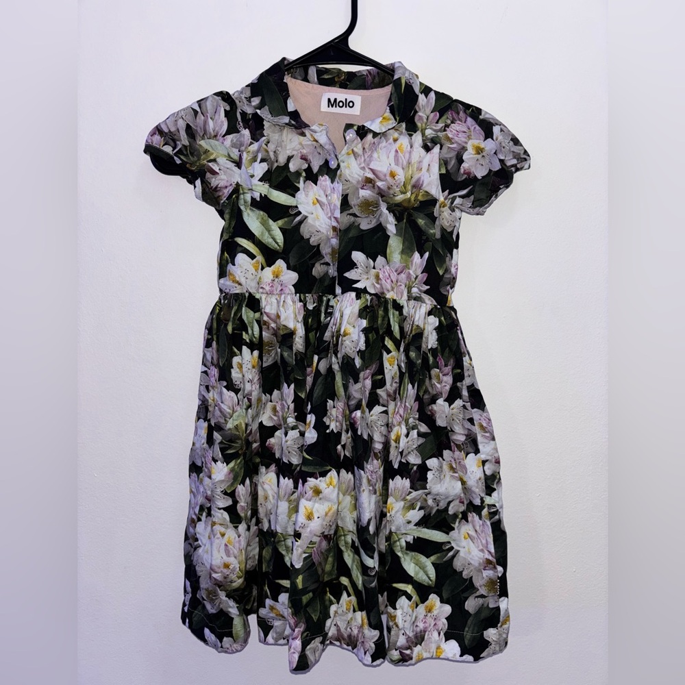 MOLO Cybil floral shirt dress Size 110/116